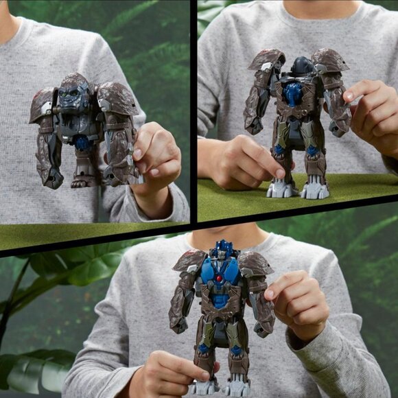 TRANSFORMERS Rise of the Beasts Optimus Primal Smash Changer 8" Action Figure - Picture 10 of 10
